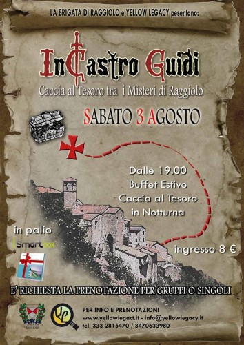 Locandina di InCastro Guidi a Raggiolo, edizione del 2013
