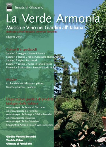 Locandina de La Verde Arminia a Ghizzano, edizione del 2013