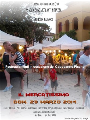 Locandina de Il Mercatissimo, edizione 2014