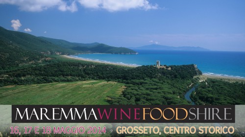 Locandina di Maremma WineFood Shire a Grosseto, edizione del 2014