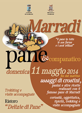 Locandina di Pane e Companatico a Marradi, edizione del 2014