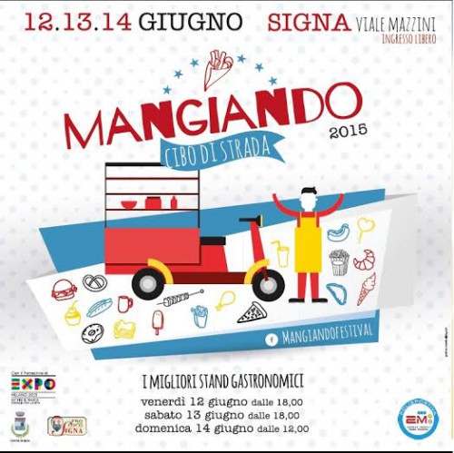 Locandina di Mangiando a Signa, edizione 2015