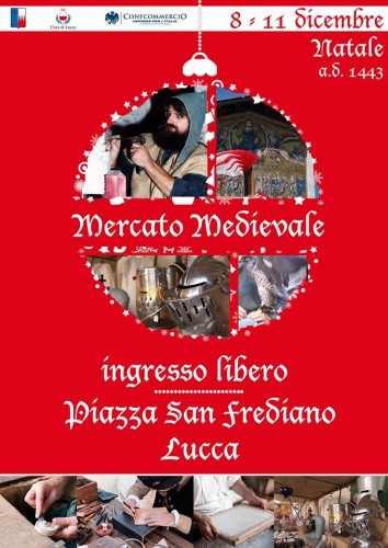Locandina de Il Natale nel Medioevo a Lucca, edizione del 2016