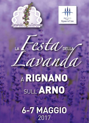 Locandina della Festa della Lavanda a Rignano sull'Arno, edizione 2017