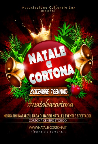 Locandina di Natale a Cortona, edizione del 2017