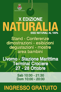 Locandina di Naturalia a Livorno