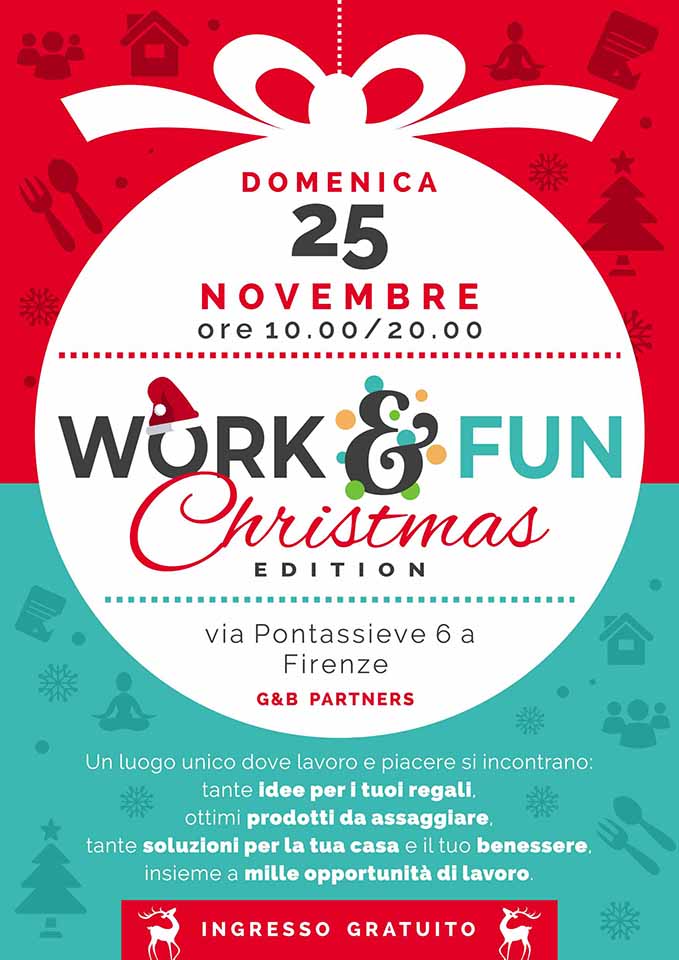 Locandina di Work & Fun Christmas Edition a Firenze
