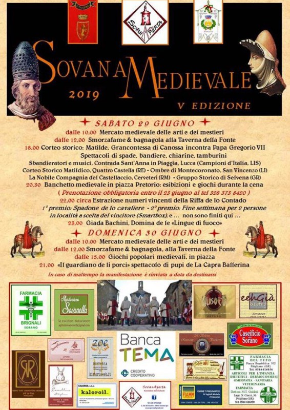 Locandina di Sovana Medievale