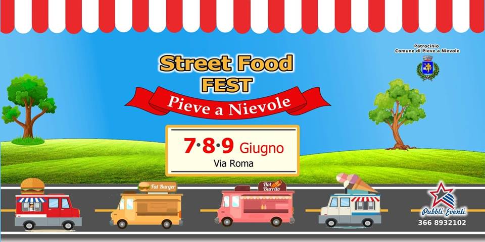 Locandina di Street Food Fest a Pieve a Nievole