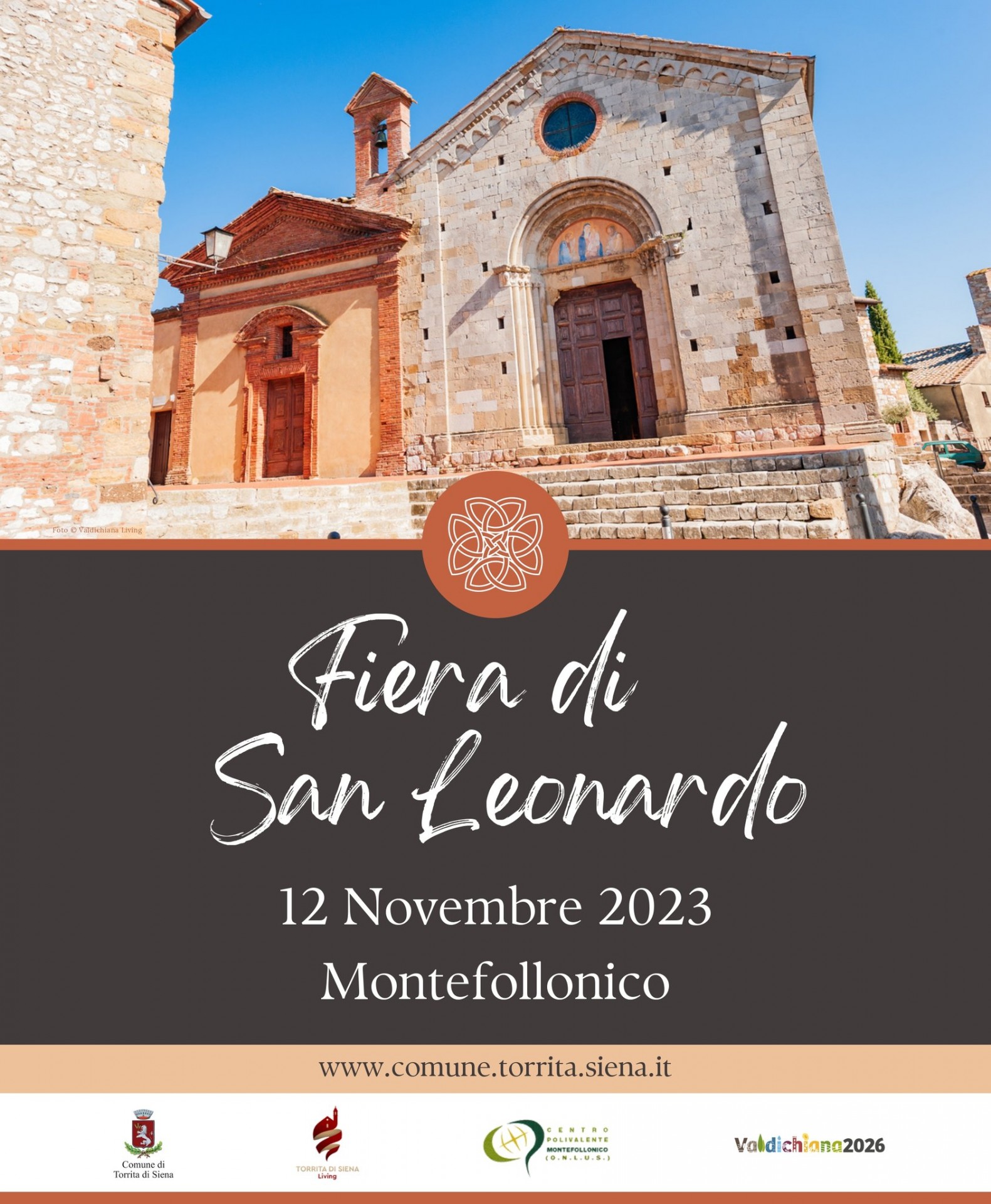 Locandina della Fiera di San Leonardo a Montefollonico