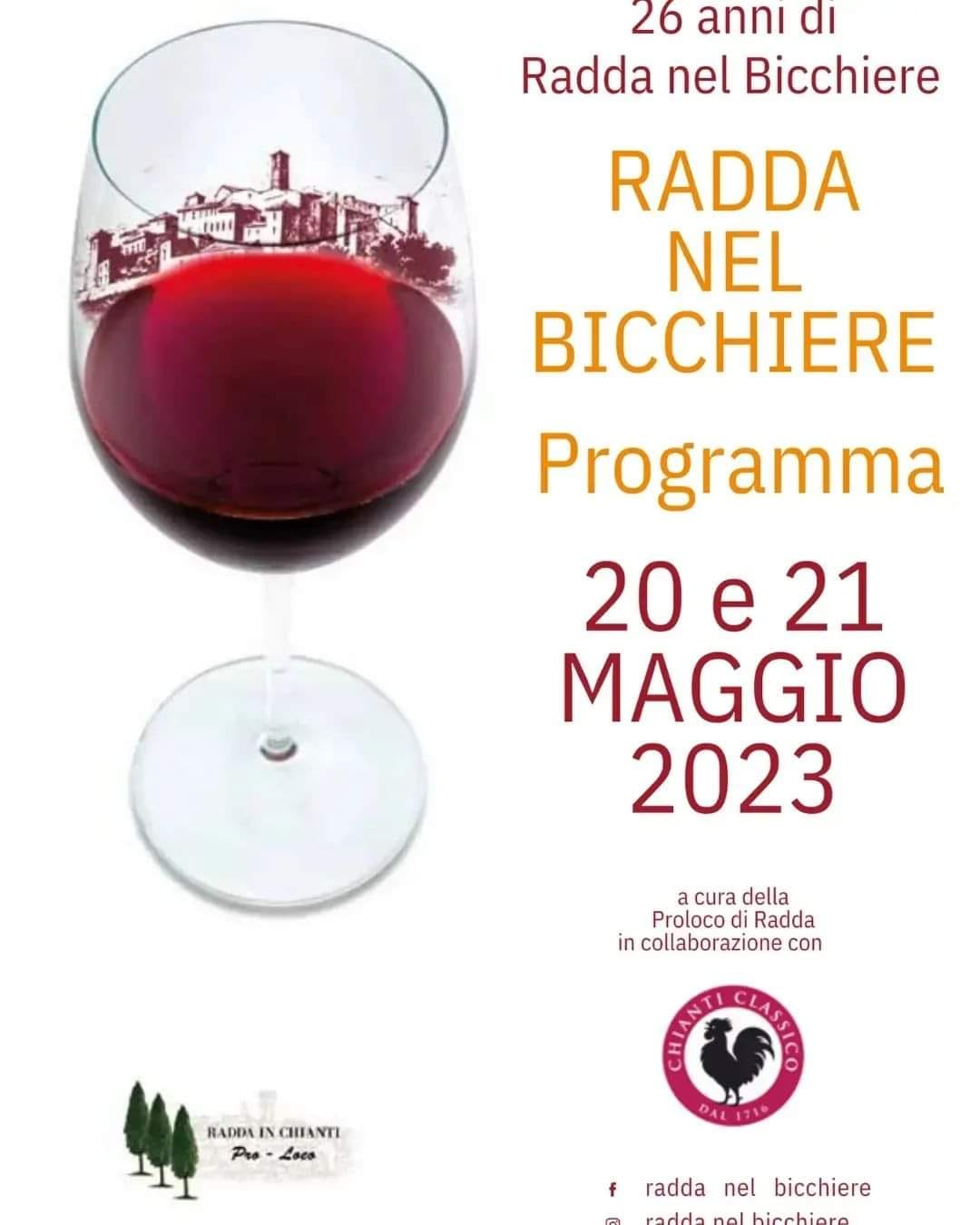 Locandina di Radda nel Bicchiere a Radda in Chianti