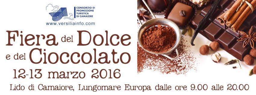 Locandina della Fiera del Dolce e del Cioccolato, edizione 2016