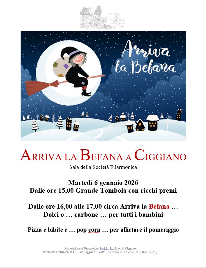Arriva la Befana
