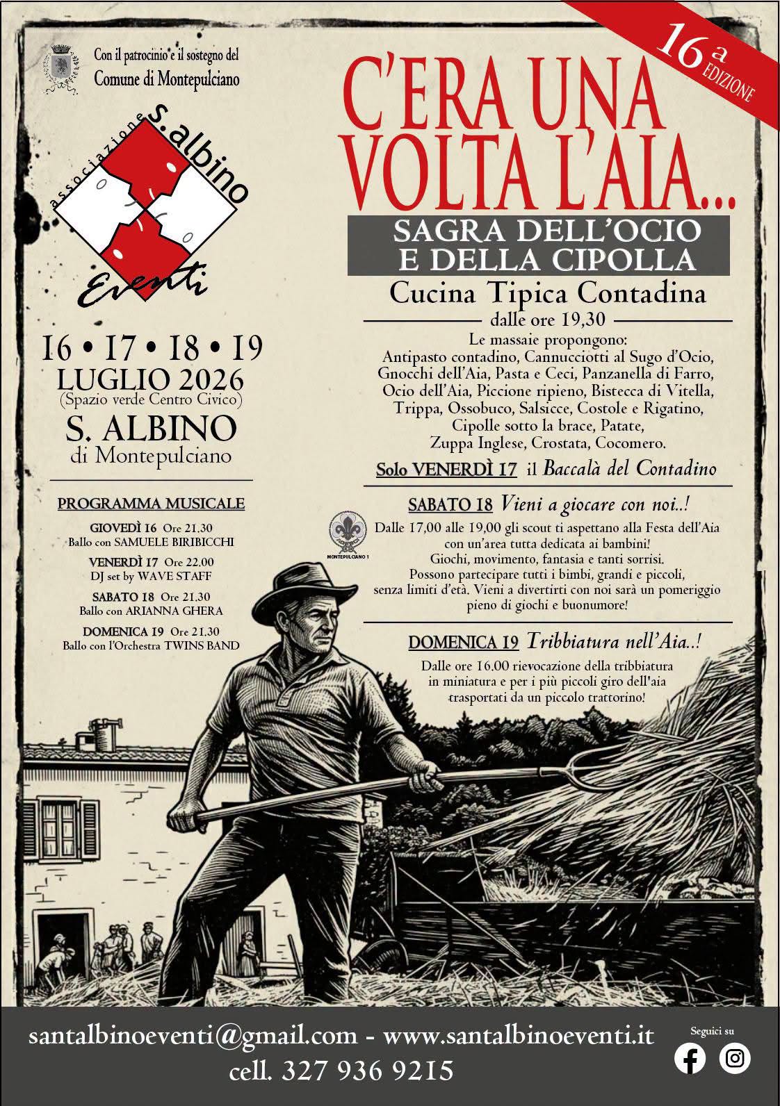 C’era una volta l’aia – Sagra dell'Ocio e della Cipolla