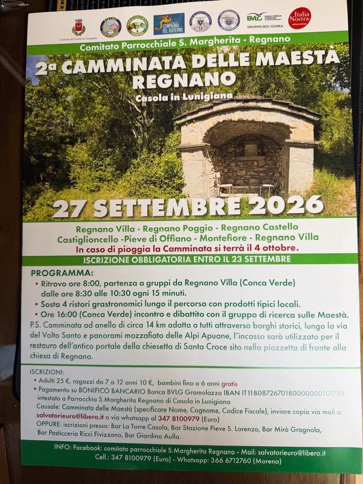 Camminata delle Maestà