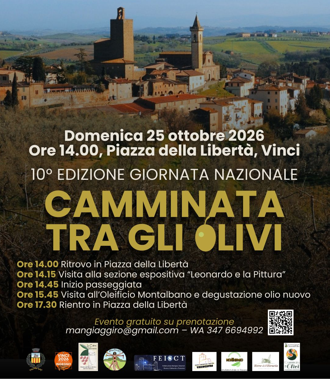 Camminata tra gli Olivi