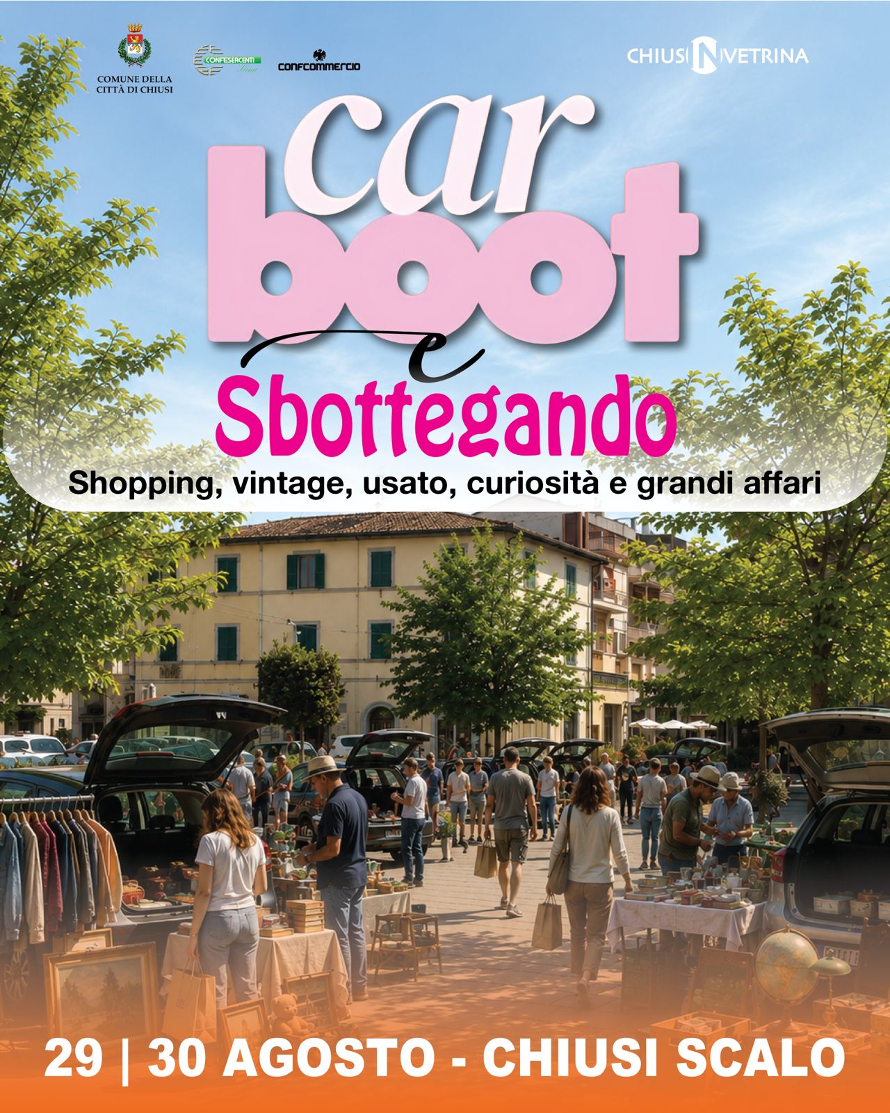 Car Boot e Sbottegando