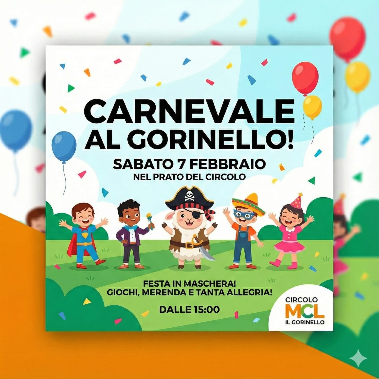 Carnevale al circolo Gorinello