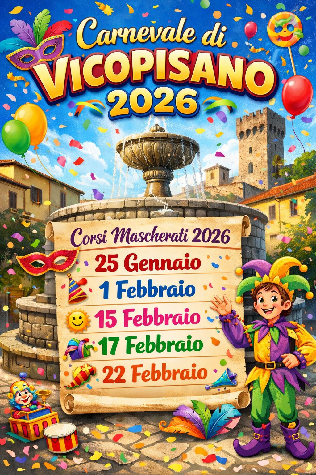 Carnevale di Vicopisano