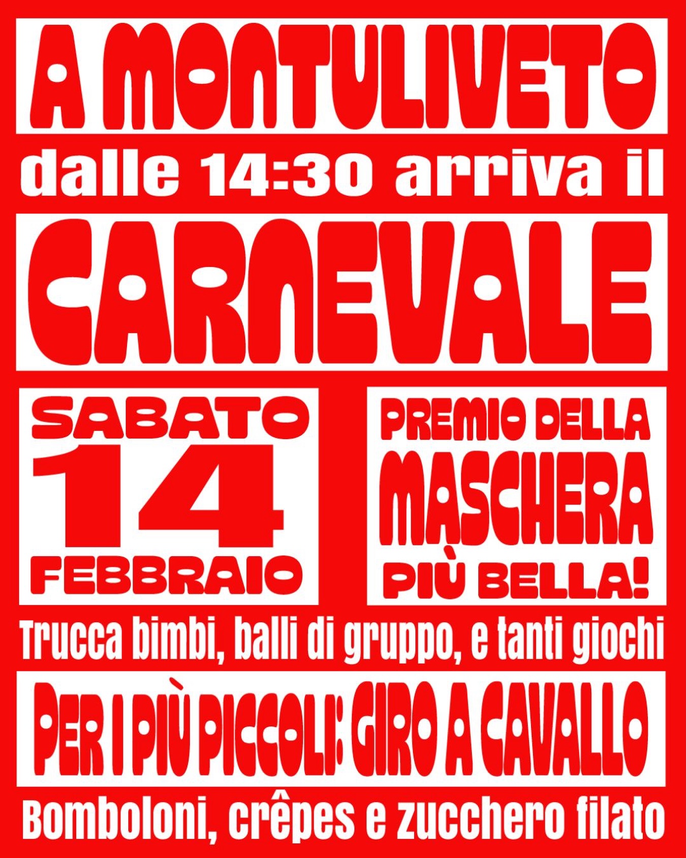Carnevale al Parco di Montuliveto