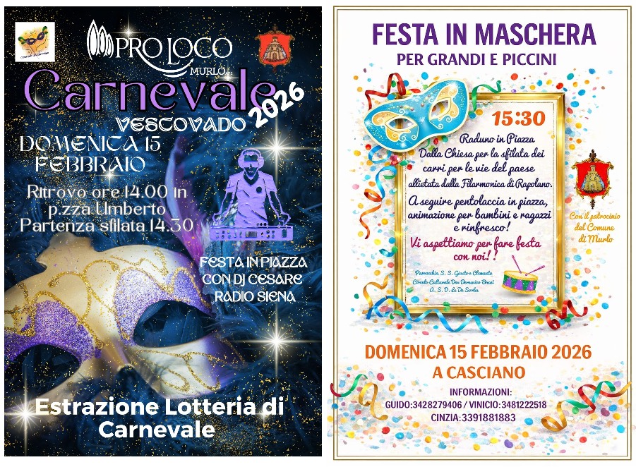 Carnevale a Vescovado e Casciano di Murlo