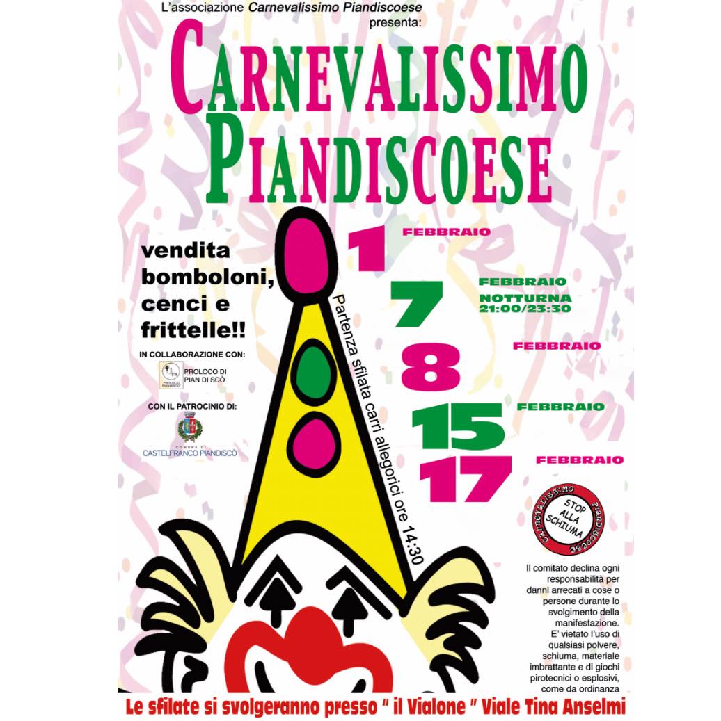 Carnevalissimo Piandiscoese
