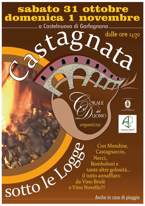 Castagnata sotto le logge