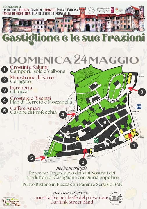 Castiglione e le sue Frazioni