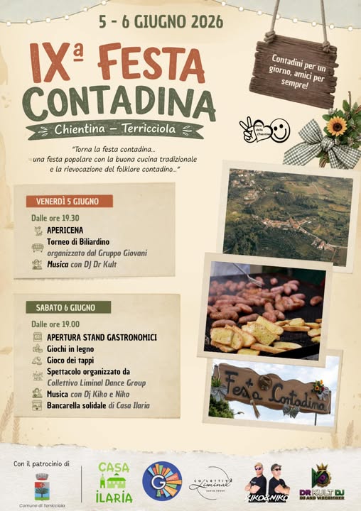 Festa Contadina Chientina Terricciola