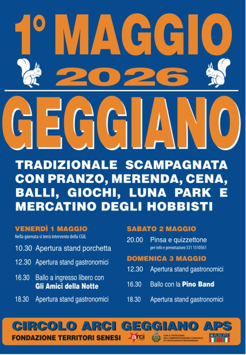 Festa del 1° maggio a Geggiano