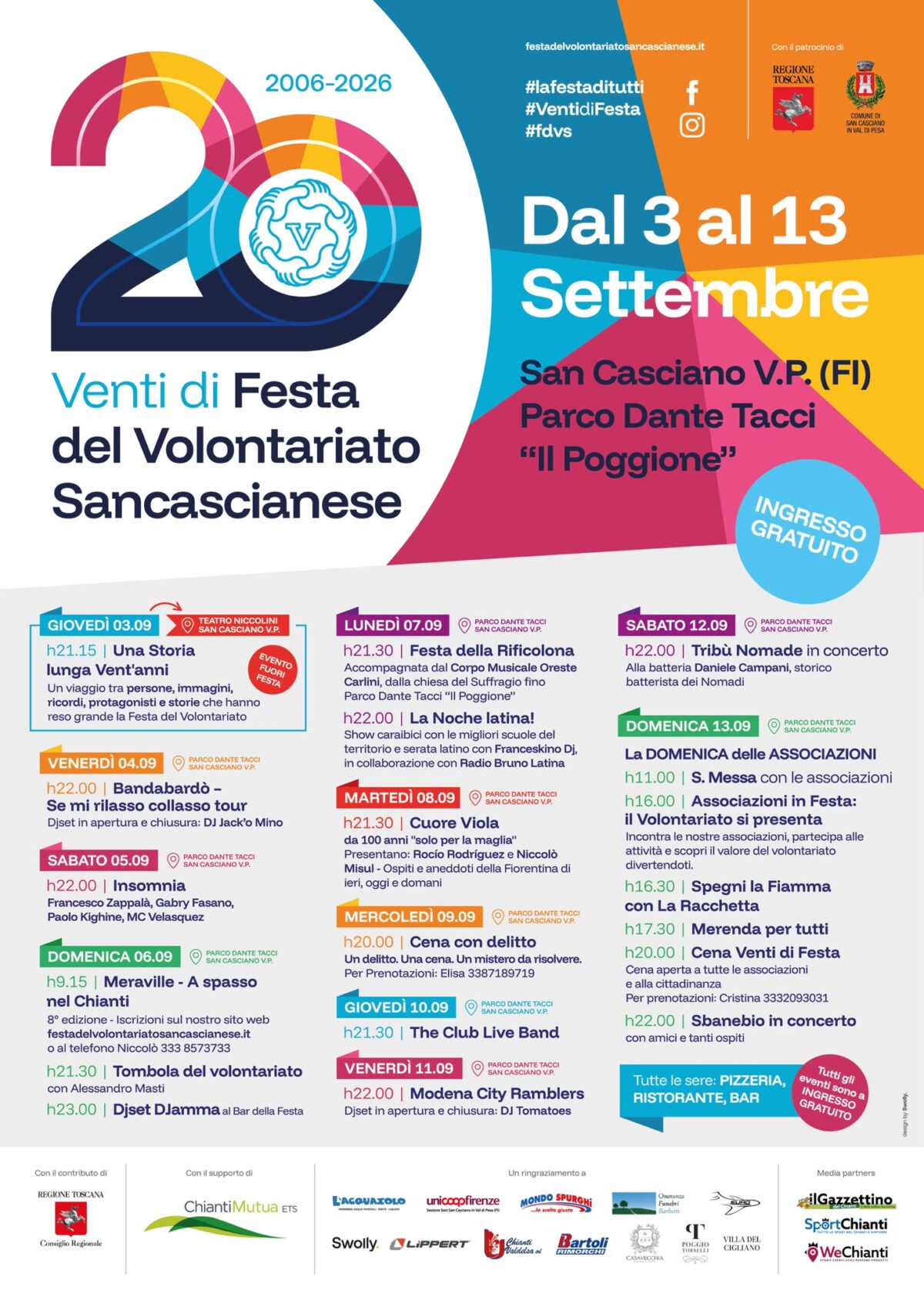 Festa del Volontariato Sancascianese