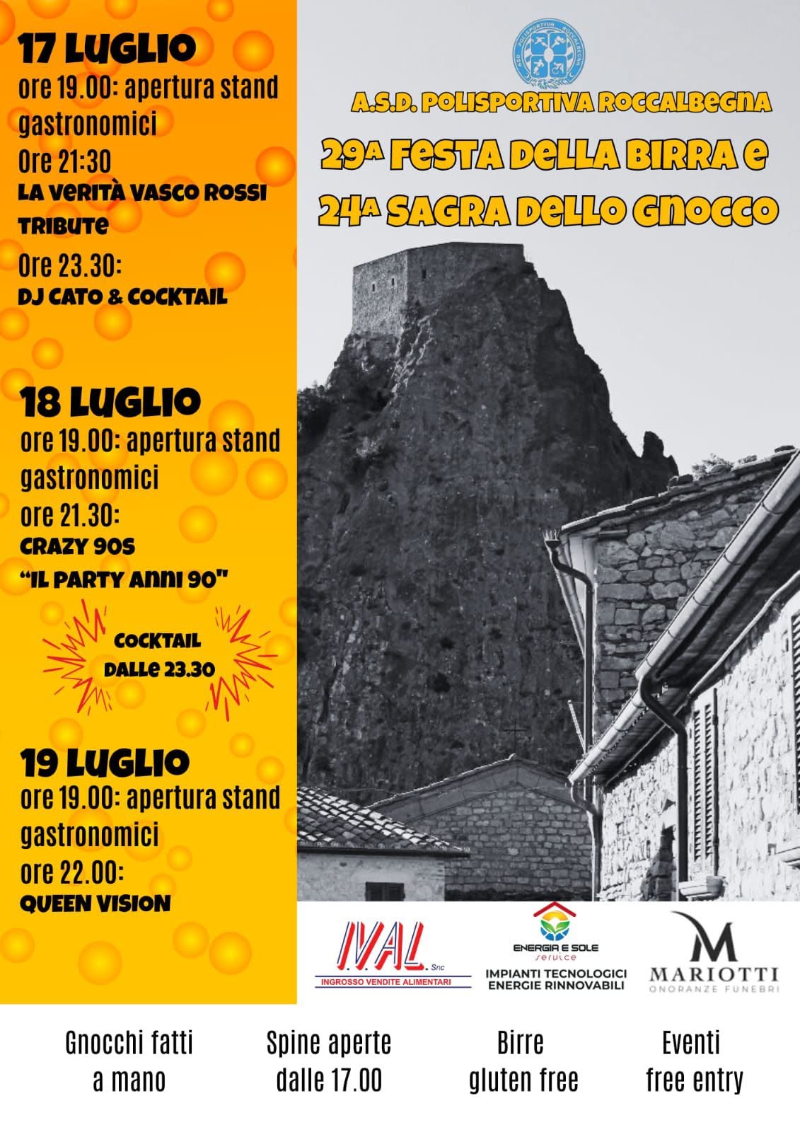 Festa della Birra e Sagra dello Gnocco