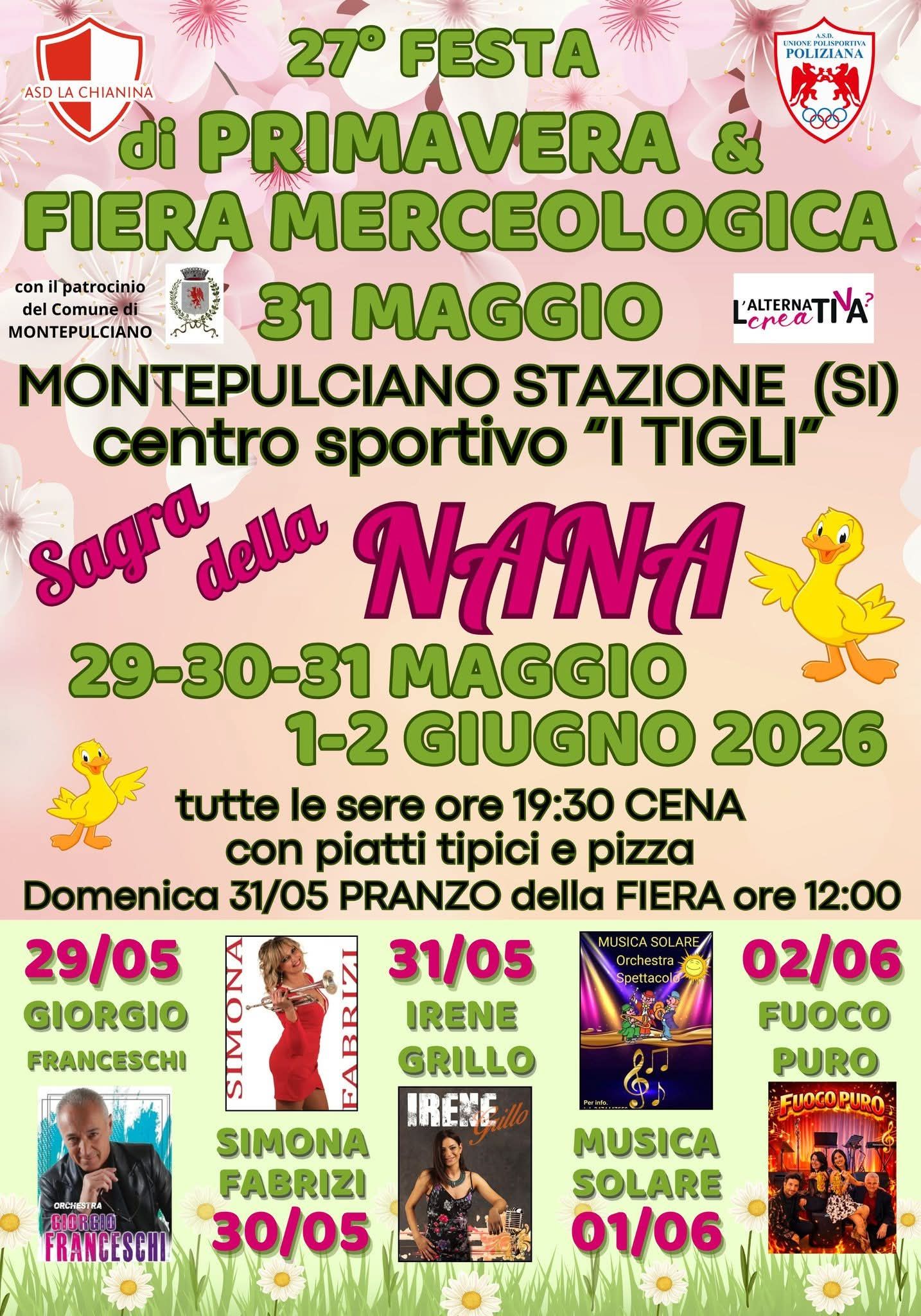 Festa di Primavera e Sagra della Nana