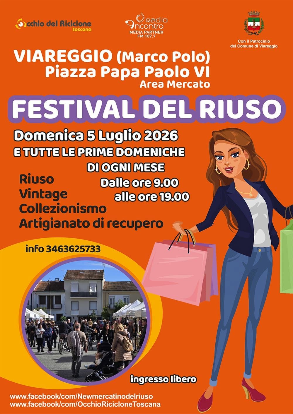 Festival del Riuso a Viareggio