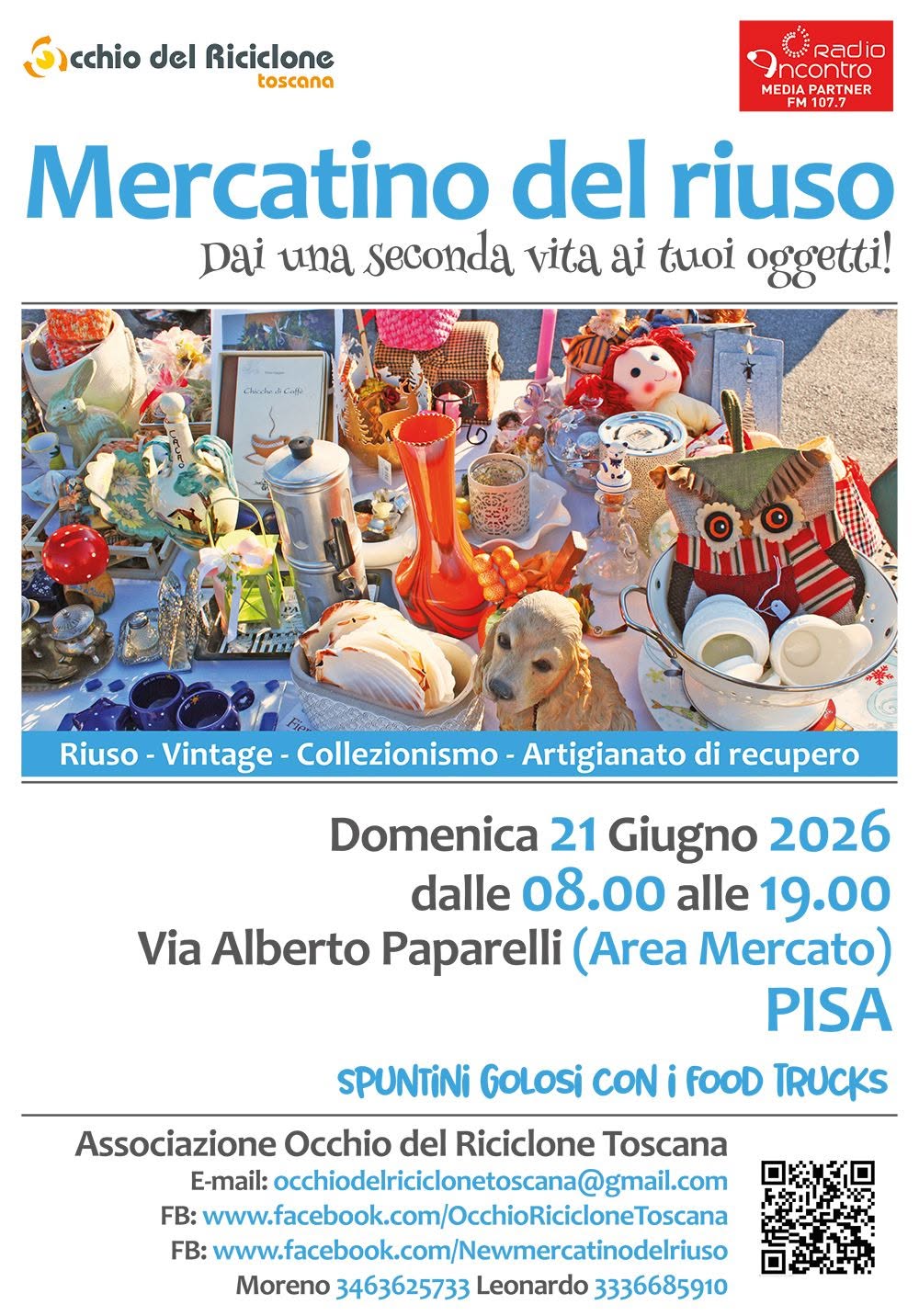 Mercatino del riuso a Pisa
