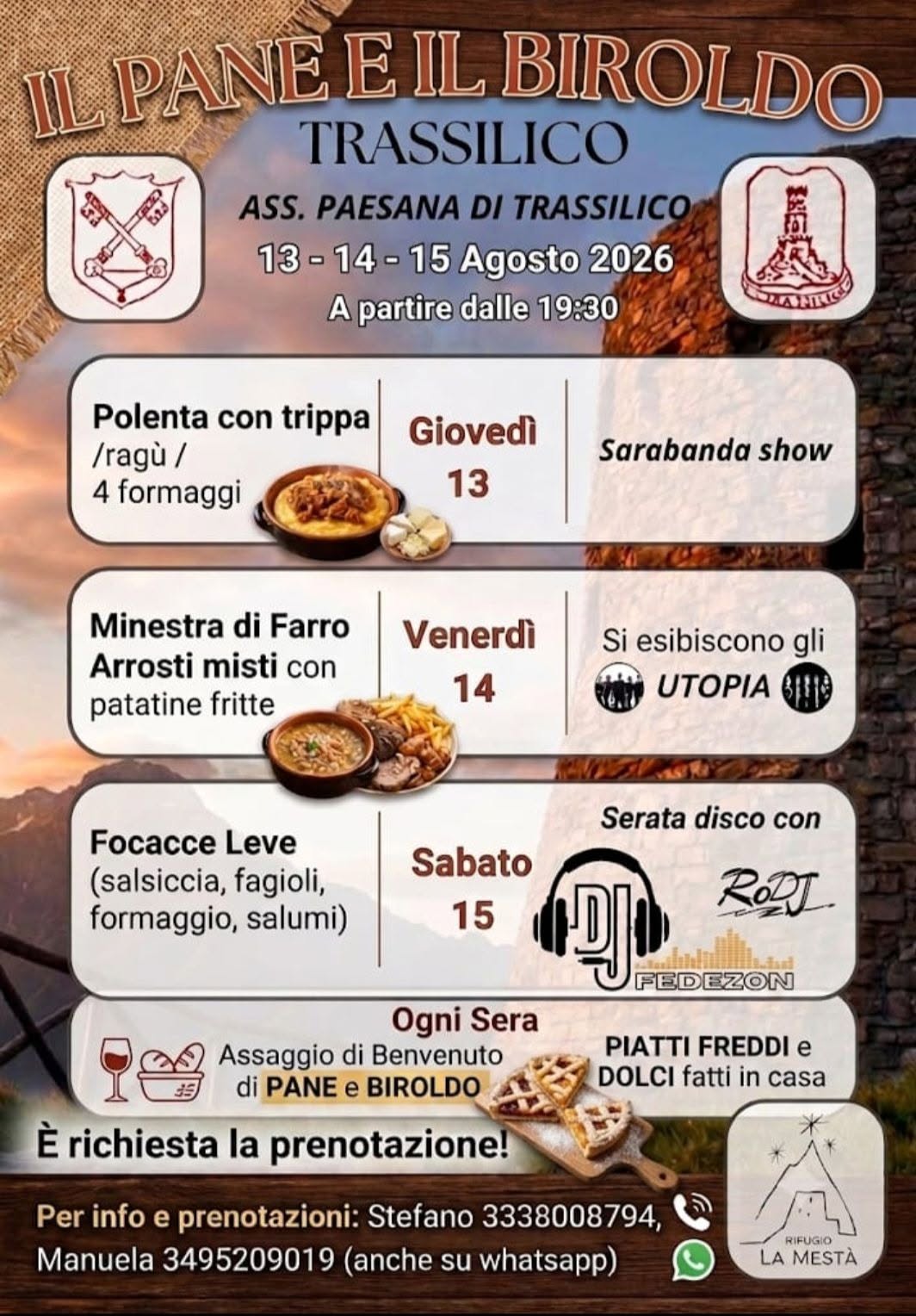 Il pane e il biroldo