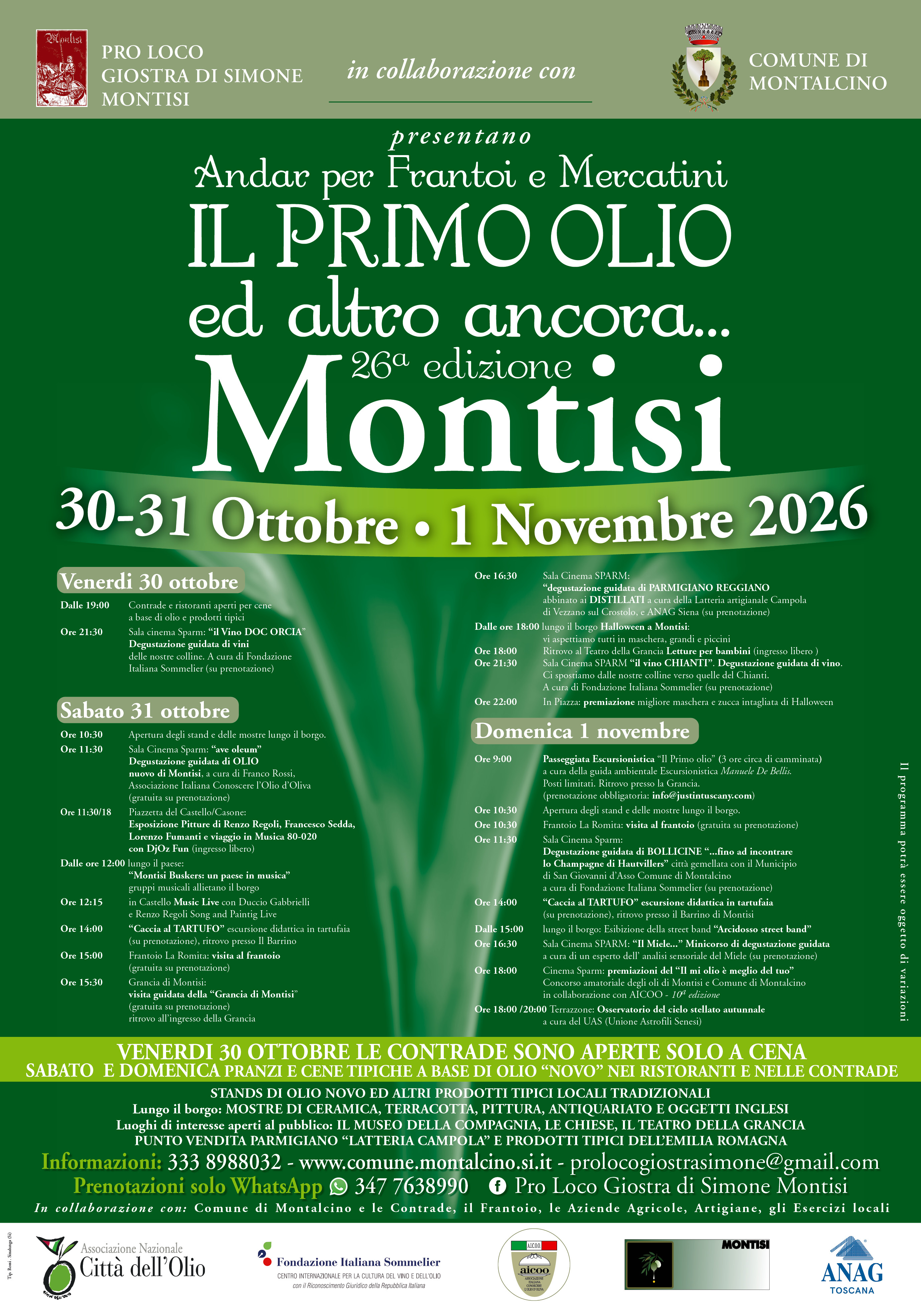 Il Primo Olio ed altro ancora...