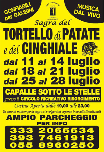 Sagra del Tortello di Patate e del Cinghiale