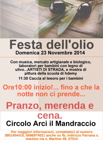 Festa dell'Olio e del Vino Novo