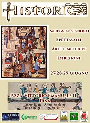 Locandina di Historica a Pisa, edizione del 2014