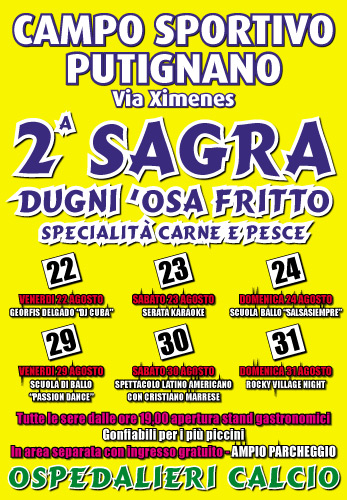 Sagra Dugni 'Osa Fritto