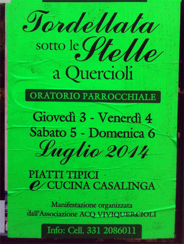 Tordellata Sotto le Stelle