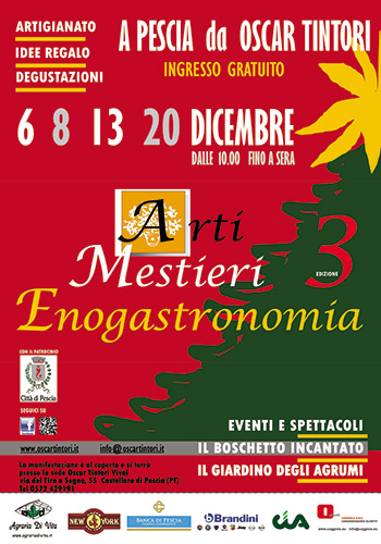 Arti, Mestieri ed Enogastronomia Locale in Atmosfera Natalizia