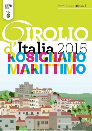 Locandina di Girolio d'Italia a Rosignano Marittimo, edizione 2015