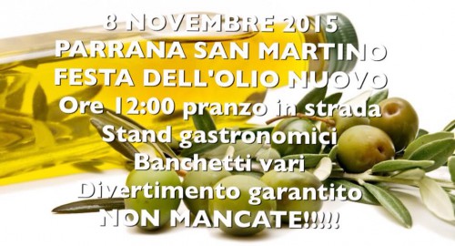 Festa del Patrono e dell'Olio Nuovo