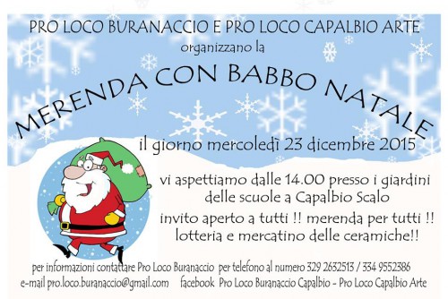 Merenda con Babbo Natale