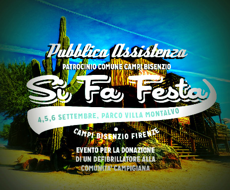 Locandina di Si Fa Festa a Campi Bisenzio, edizione del 2015
