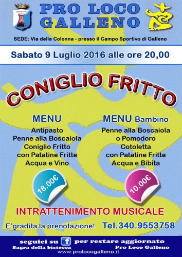 Coniglio Fritto