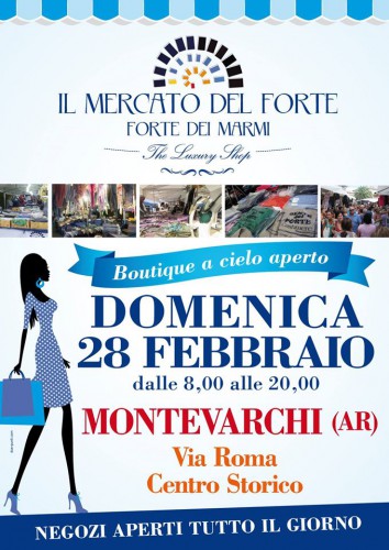 Locandina del Mercato del Forte a Montevarchi, edizione 2016