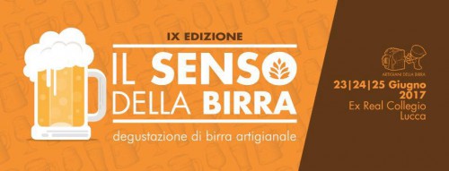 Locandina de Il Senso della Birra a Lucca, edizione 2017